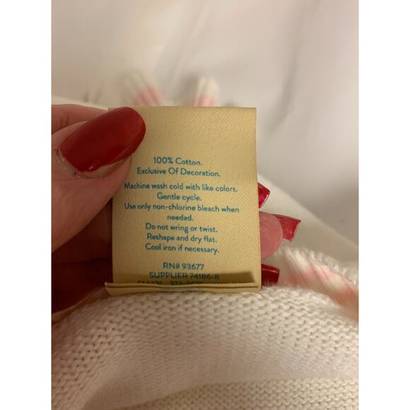 There Abouts Cardigan Varsity Preppy Schoolgirl Academia Whimsical Womens Size M - Picture 6 of 10